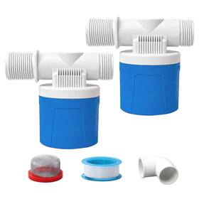789789 Breadeep 3/4 Inch Side Inlet Water Float Valve 2 Pack Automatic Level Control