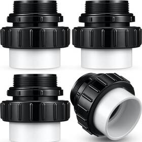 Rry-briwooody-67 Briwooody Pcs Mip X 2 Inch Hi Temp Unions Compatible With Pentair Whisperflo Pool Pump 4