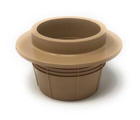 Caretaker 052337075664 99 In-floor Cleaning Head Collar 2.5 Inch Tan Replacement 1-9-73