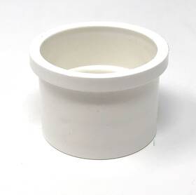Caretaker 738919030138 99 In-floor Cleaning Head Collar 2 Inch Bright White Replacement 1-9-78