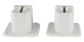 Champlain Plastics 795152501672 Ladder Flange Replacement For Heavy Duty In-pool Plastic S