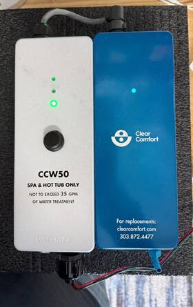 Ccw50 Clear Comfort Aop Pool System Controller And Cartridge Only