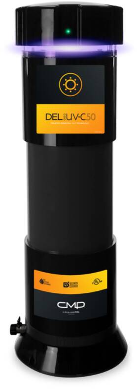 Euv-01-01 Cmp Del Uv-c 50 Hard Wired Sanitizer