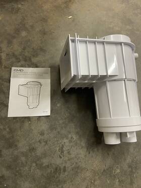 25140-050-000n Cmp Skimmer 2 Inch Ports With Lid And Collar