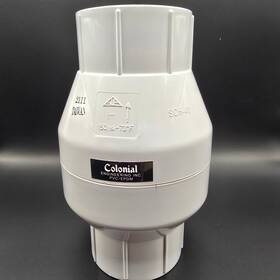 V20221b Colonial Valve / Lasco 2 Inch Pool Spa Spring Check Pvc Slip - New