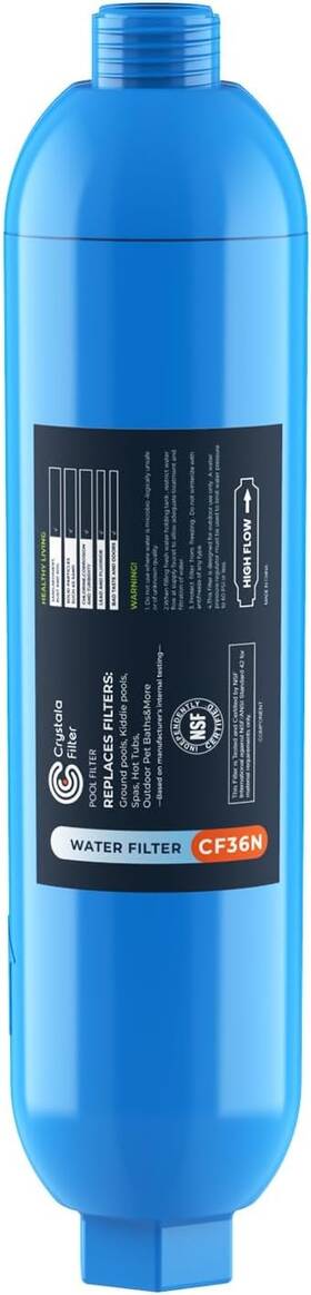 Cf36n-1p Crystala Filters Garden Hose End Pre-filter For Swimming Pool 1 Count Pack Of