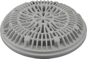 25548-007-000 Custom Molded Vinyl Liner Main Drain Ring 8 Inch Galaxy Lid Dark Gray