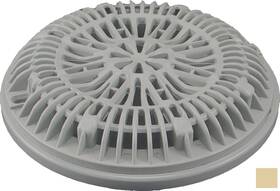 25548-009-000 Custom Molded Vinyl Liner Pool Main Drain Ring 8 Inch Galaxy Lid - Tan