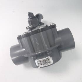 25932-151-000 Custom Molded Gray 2-way Diverter Valve
