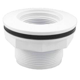 25522-501-000 Custom Molded Products Vinyl Pool Fitting 1.5in S 2in Mip Ext Gray
