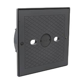 25538-901-000 Custom Molded Products Square Lid And Collar Assembly - Gray