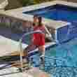 D4bd049 Inter-fab In-ground Residential Pool Stainless Steel Cross Braced Deck Mounted Stairs Rail 649359311605
