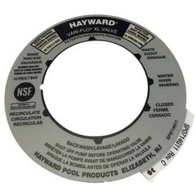 Spx0714g Decal Hayward Vari-flo Xl Valve 6 Position
