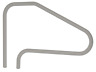 Dms-101a-vg Smith Sealedsteel Deck Mounted Swimming Pool Handrail 696570109306