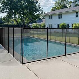Madwvb4tun Dwvo 4ftx48 Inch Pool Fence Diy Swimming Safety For In-ground Pools