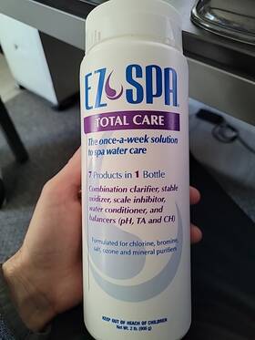 Ezstc2 Ez Spa Total Care 2lb Weekly Water Treatment