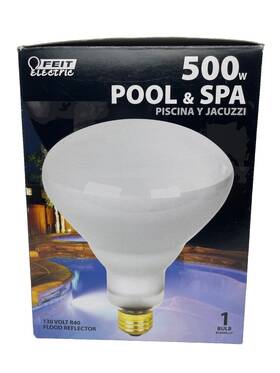 Fl-130 Feit Electric 017801475906 500-watt 130 Volt R40 Pool And Spa Light Bulb Flood Reflector