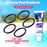 Ff-14-02 Seal Cup O-ring By Pooltek Usa 5-pack Lube Ptk-303 For Aqua-flo