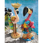 Flamingo Design Toscano Inground Swimming Pool Party Fun Decor Statue Set Of 2 Garden Dock Freeship 846092070626