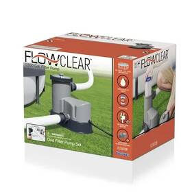 58704e Flowclear 1500 Gal. Above-ground Swimming Pool Pump And Filter New In The Box