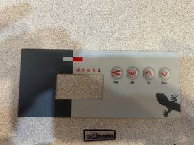 9916-100218 Gecko 9916100218 Spa Topside Overlay