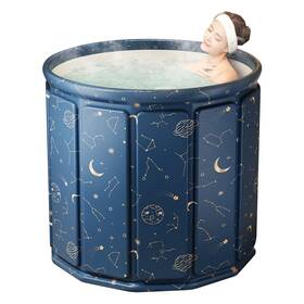 Oysy943807 Gendlthij Portable Foldable Hot Cold Bath Tub Large For Hom