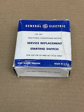 52a103413 General Electric Starting Switch #52a103413