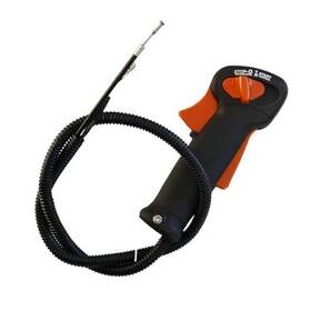 Fs120 Gfjzn Fs200 Micro Adjuster Throttle Control Cable With Handle Switch Assembly For