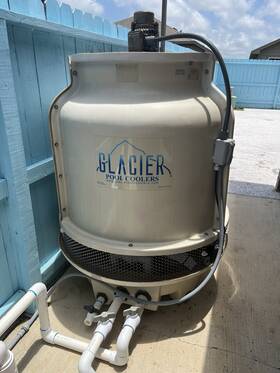 Gpc-210 Glacier Pool Cooler Gpc- 210 For 20 000 - 30 Gallon Pools