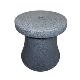 Global Pool Products 810092115915 Side Table - Indoor And Outdoor Round For