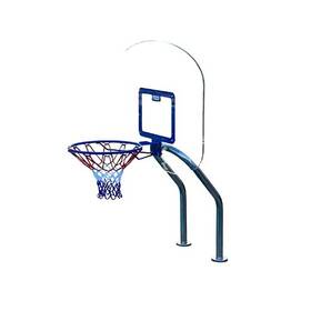 Gpp-x2bb-ss Global Pool Products X2 Basketball Game Deck Mounted Stainless Steel Dual Pole