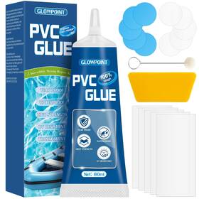 Gpvcg-1 Glowpoint Air Mattress Repair Kit Waterproof And Uv Resistant Inflatable Patch Ki