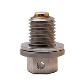 Mp-01t Goldplug Made In Usa Stainless Magnetic Drain Plug Fits All Honda Motorcycles