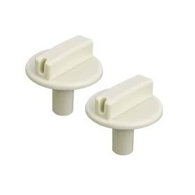 63818002 Gosknor 1043698 2pcs Temperature Adjustment Knob Abs Material Heater