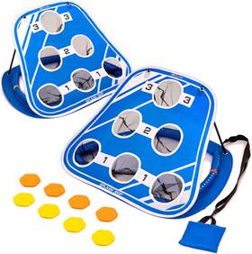 Gosports 810151124957 New 2pk Splash Skip Floating Pool Cornhole Game - Stone Skipping