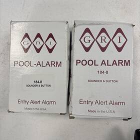 184cp-6 Gri Pool Alarm Button Only / Open Box