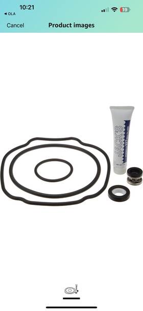 Hayward 610377187893 Quick Pump Repair Replacement Kit For Tristar/ecostar Pool And Spa Pumps