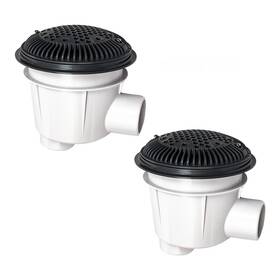 Hayward 610377214650 Main Drain Concrete Dark Grey 2 Pack Wg1154sdgrpak2