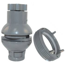 Hayward 610377236553 Sp1434pakbdgr Jet Air Iii Adjustable Variflo Nozzle Assembly - Dark Gray