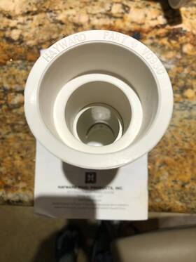 Axv093cp Hayward Skimmer Adaptor Cone Replacement For Select Pool Cleane