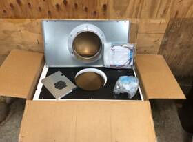 Uhxnegvt14008 Hayward Industries Inc 8 Inch Negative Pressure Vertical Indoor Vent Adaptor Kit