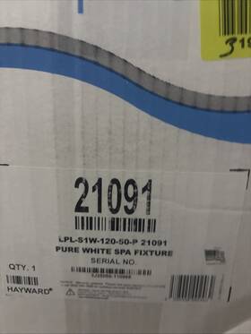 Lpl-s1w-120-50-p Hayward Lpl-s1w-120-50-p. 120v 100w Spa Light Purewhite Led 13w Power 500 Lumens White