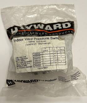 Ns2-1081-01 Hayward Indoor Vent Pressure Switch Setting 0.25 In-wc - New