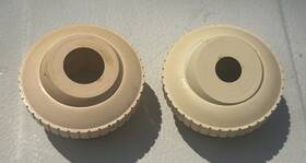 Sp-1419-b Hayward Set Of 2 1.5 Inch Swimming Pool Spa Return Jet 3/8 Eyeball