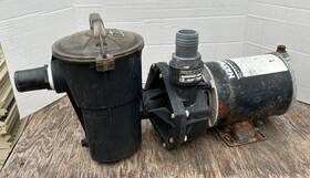 Sp1580z2 Hayward Power Flo Lx Pool Motor Pump With Basket Ao Smith 1 Hp 115v Works