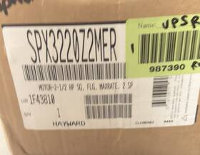 Spx3220z2mer Hayward 2-1/2-horsepower 2 Speed Standard Efficient Max Rate Motor