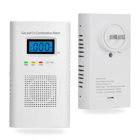 Kh-522 Hembisen Combination Gas And Carbon Monoxide Detectors - Plug In Monoxi... Fast Ship