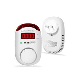 Kh888 Hembisen Combination Gas And Carbon Monoxide Detectors Plug In 2-in-1 Natural... Fast Ship