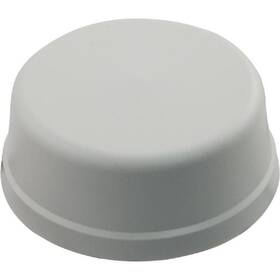 6439-0001 Herga 0.25 Inch Hs 2.56 Fd Mushroom Air Button Without Tubing - White