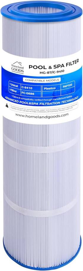 Ccrp100 Homeland Goods C-9410 Plf100a Pool Filter Replaces Pentair Cc100 1 Pack X1